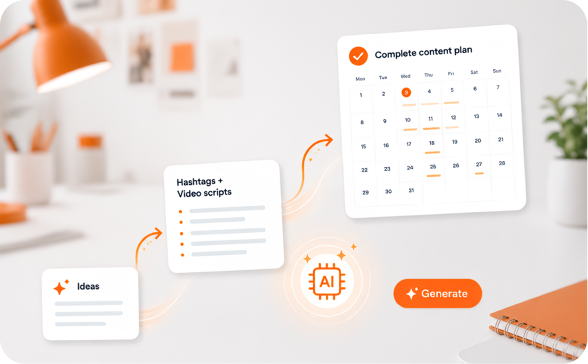 Content generation via AI Content generation via AI
