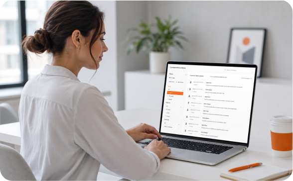 Correspondence history and precise filters Correspondence history and precise filters