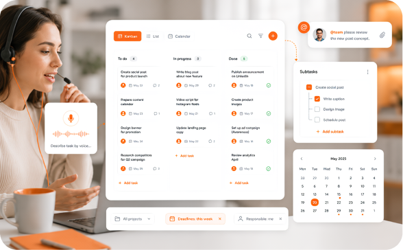 Gestione attività in progetti Gestione attività in progetti